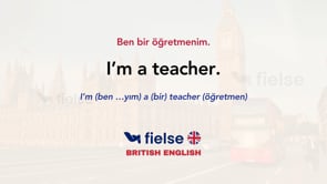 Meslekleri Tanıtma (Describing Jobs)