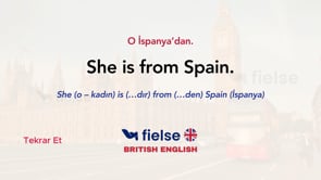 Nerelisin? (Talking About Where You’re From)