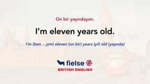 Adını ve Yaşını Söyleme (Saying Your Name and Age)
