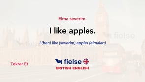 Yiyecek ve İçecekler Hakkında Konuşma (Talking About Food and Drinks)
